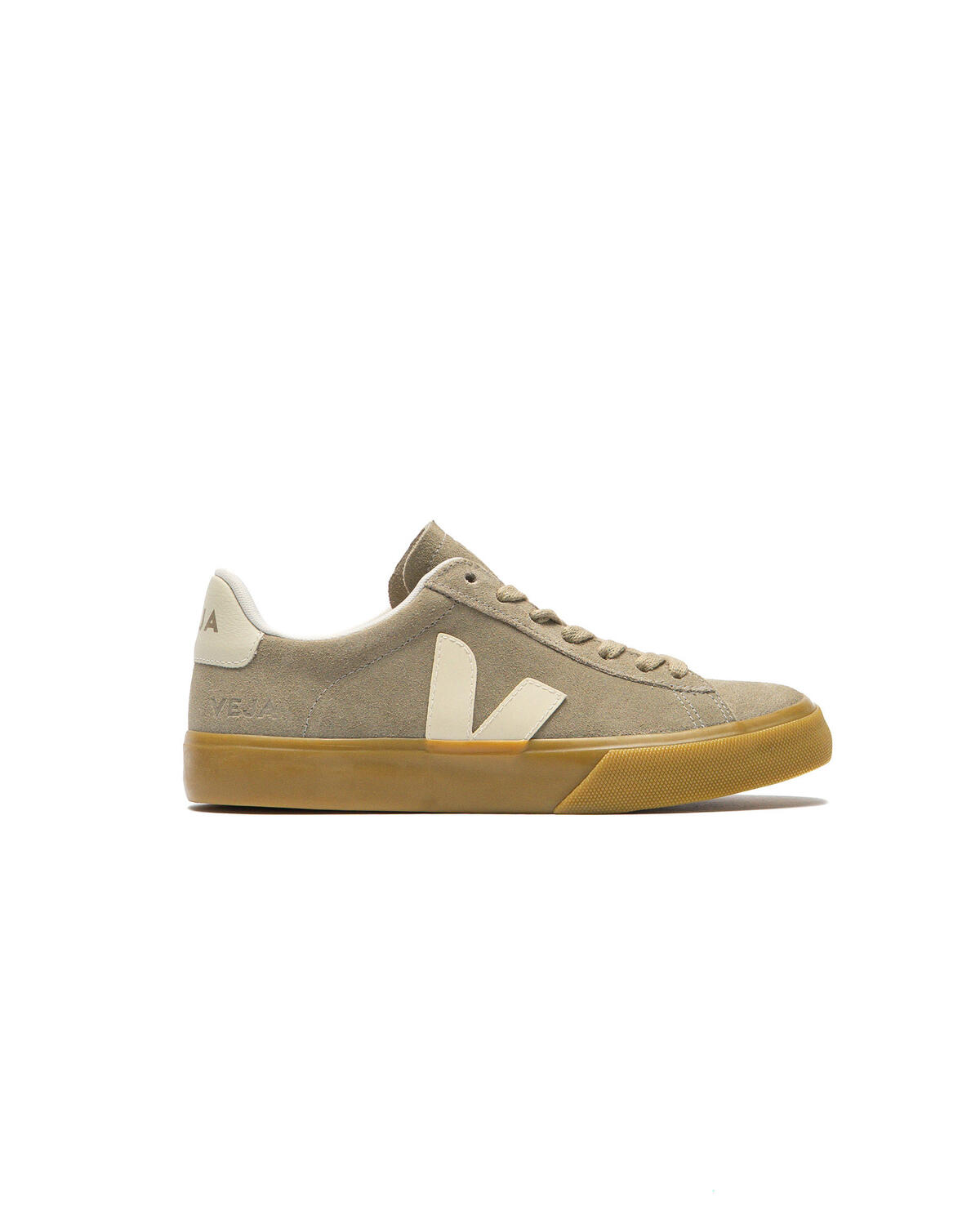 Veja Campo Suede Taupe Pierre Natural Sneakers (Women's)