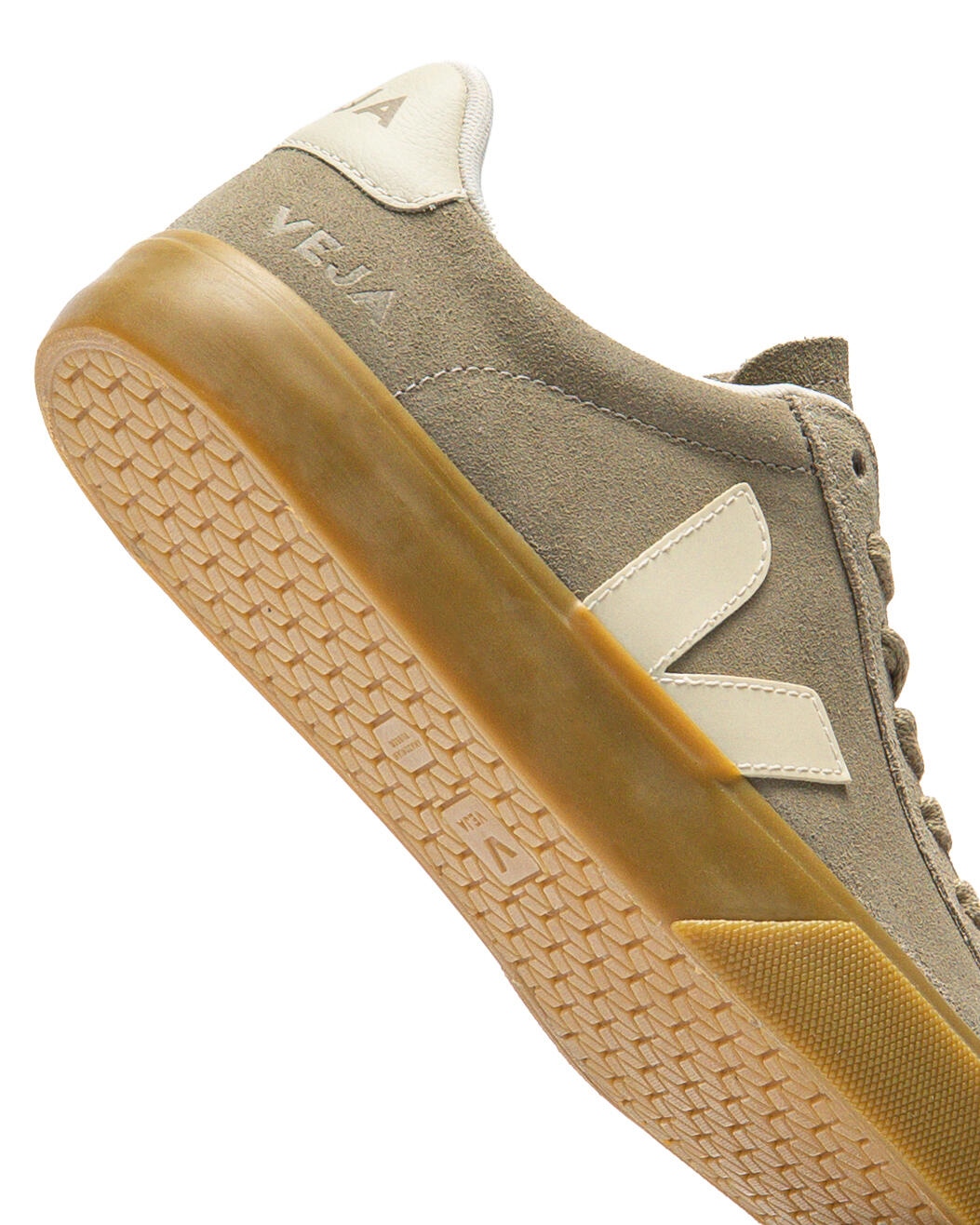 Veja Campo Suede Taupe Pierre Natural Sneakers (Women's) - Image 7