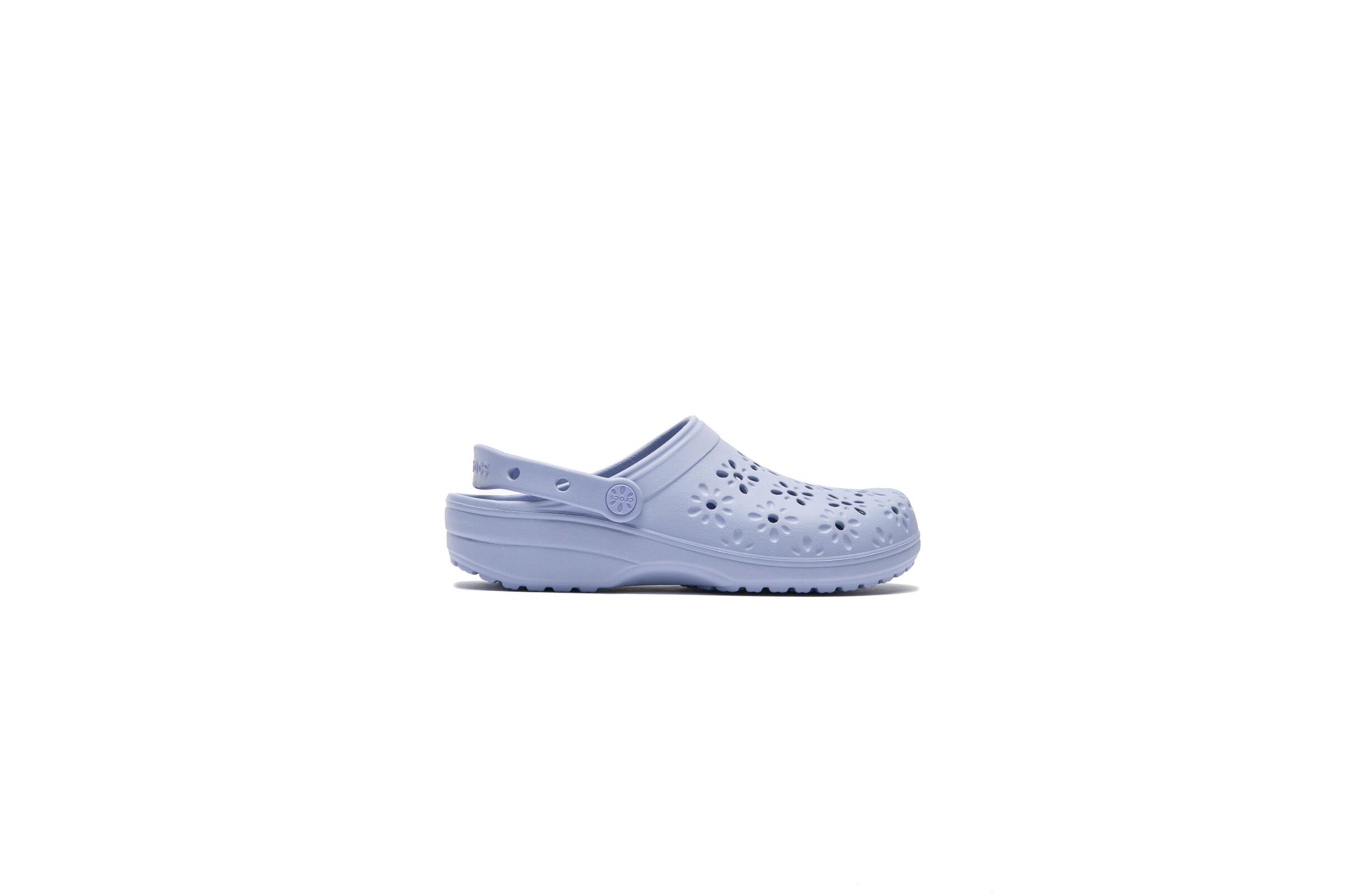 Crocs Classic Floral Cut Out Clog