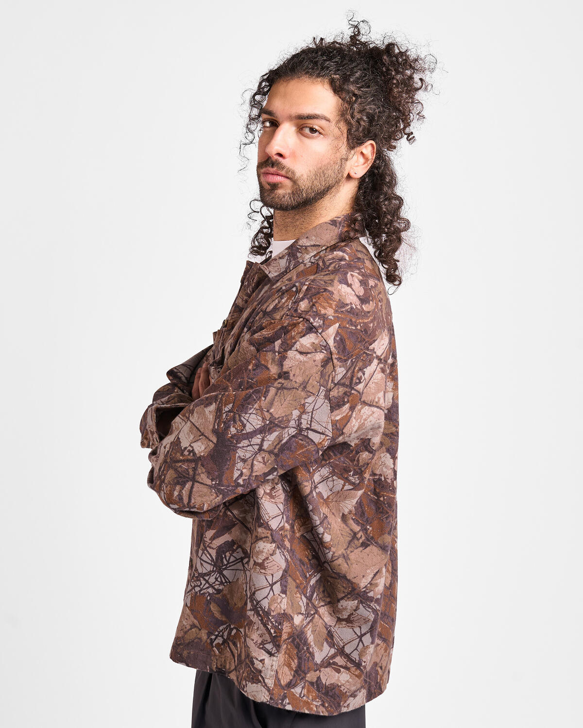 Obey Fence Camo Woven Shirt - Image 5