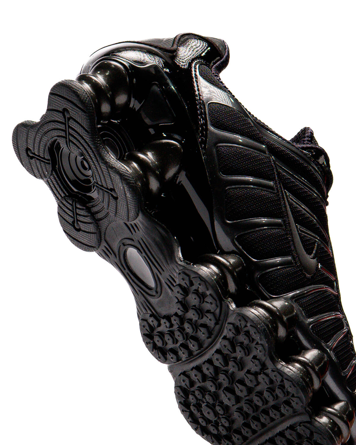 Nike Shox TL Black/Metallic Silver (Women's) - Image 7