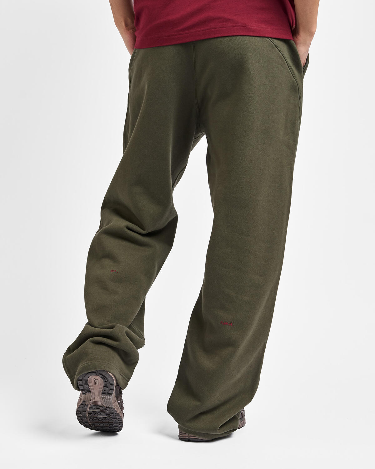 Nike x Drake NOCTA Fleece CS Open-Hem Sweatpants Cargo Khaki - Image 20