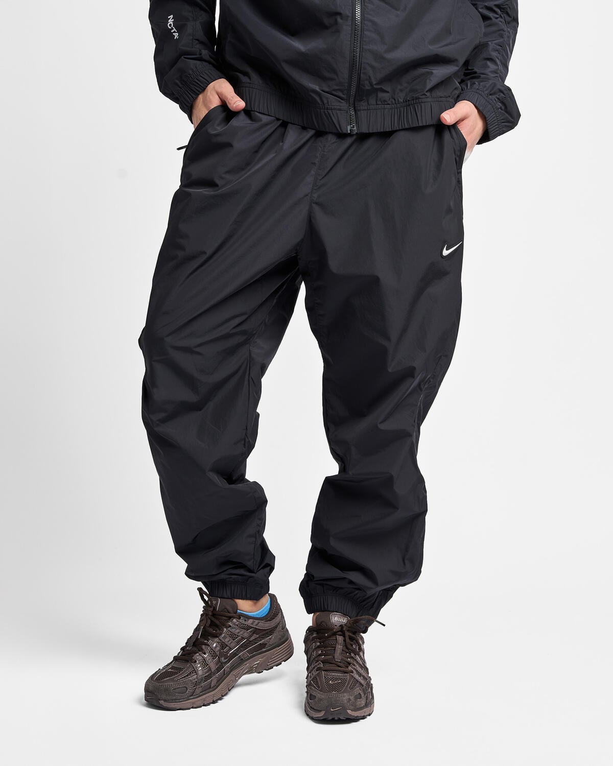 nike night pant black