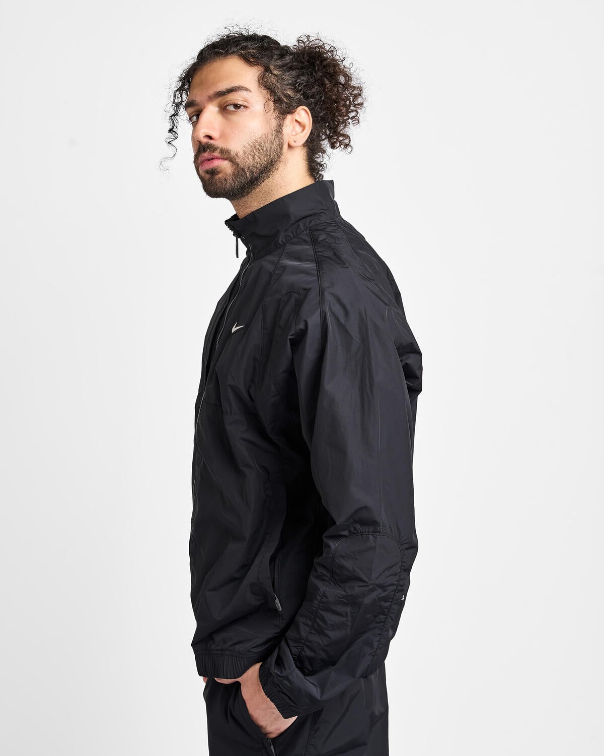 nocta nike jacket black