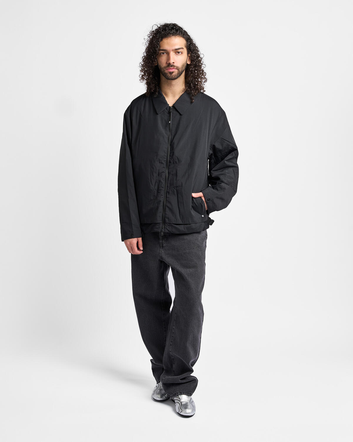 Y-3 Liner Jacket Black - Image 3