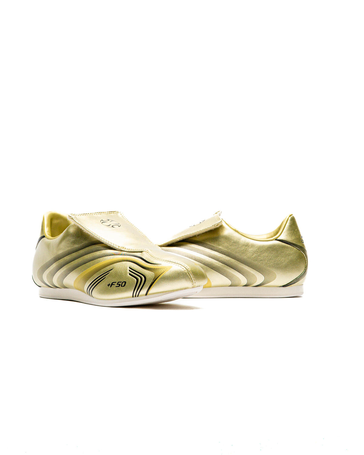 Adidas Taekwondo F50 'Gold Metaliic/Core Black-Off White' (Women's) - Image 15