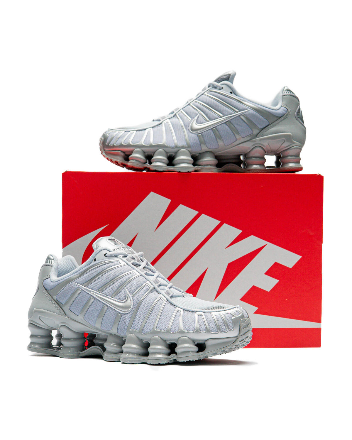 Nike Shox TL Pure Platinum / Metallic Silver (Women's) - Image 25