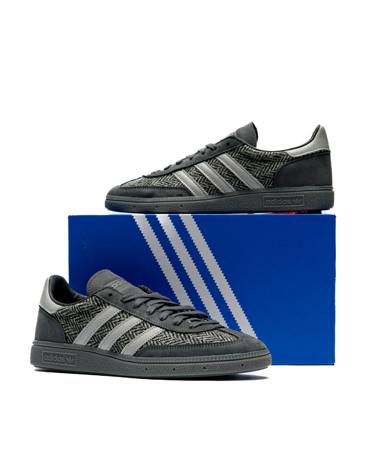 Adidas Handball Spezial Harris Tweed - Grey Two/Grey Five - Image 33