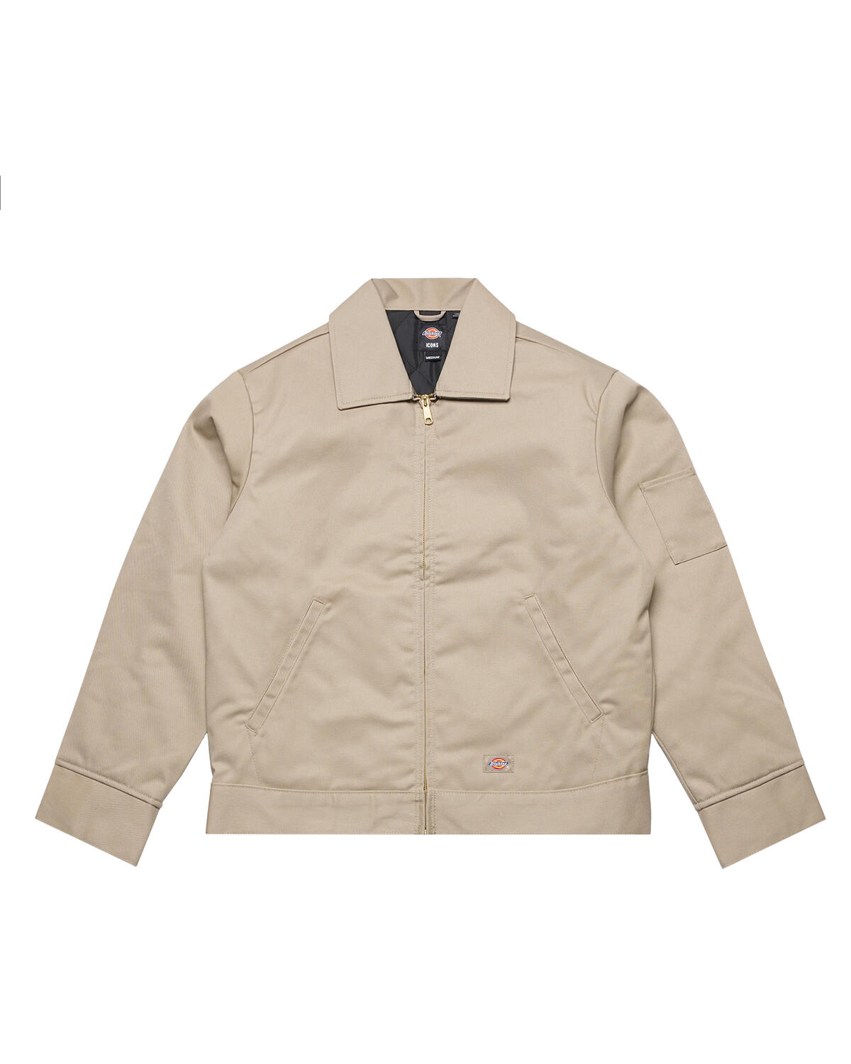 Dickies Lined Eisenhower Jacket Khaki - Image 6