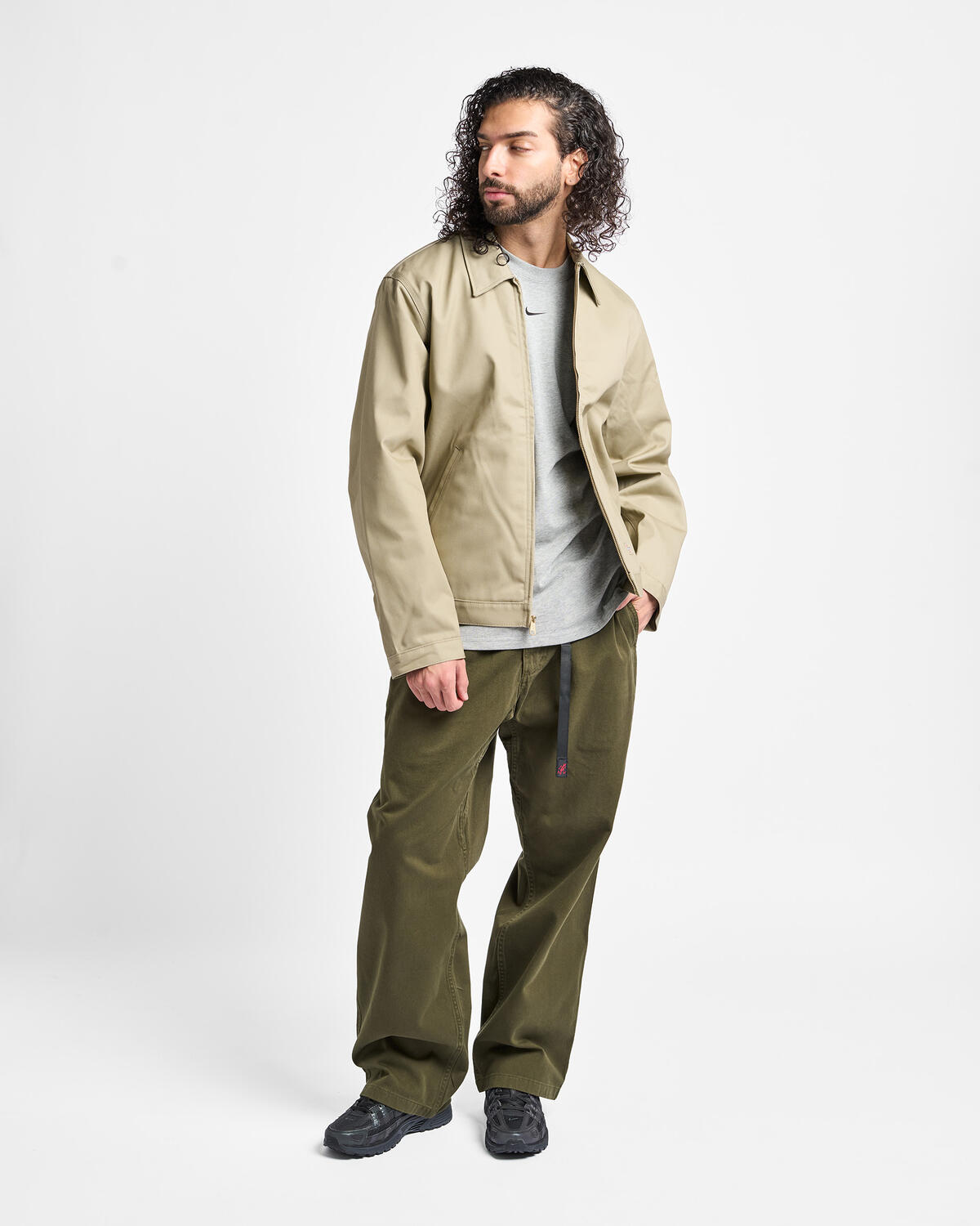 Dickies Lined Eisenhower Jacket Khaki - Image 3