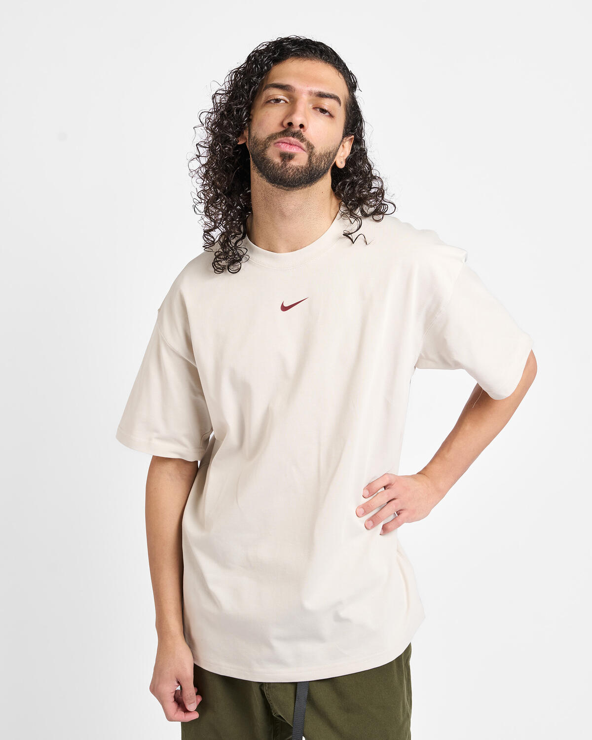 Nike NOCTA Tee 'Beige' - Image 4