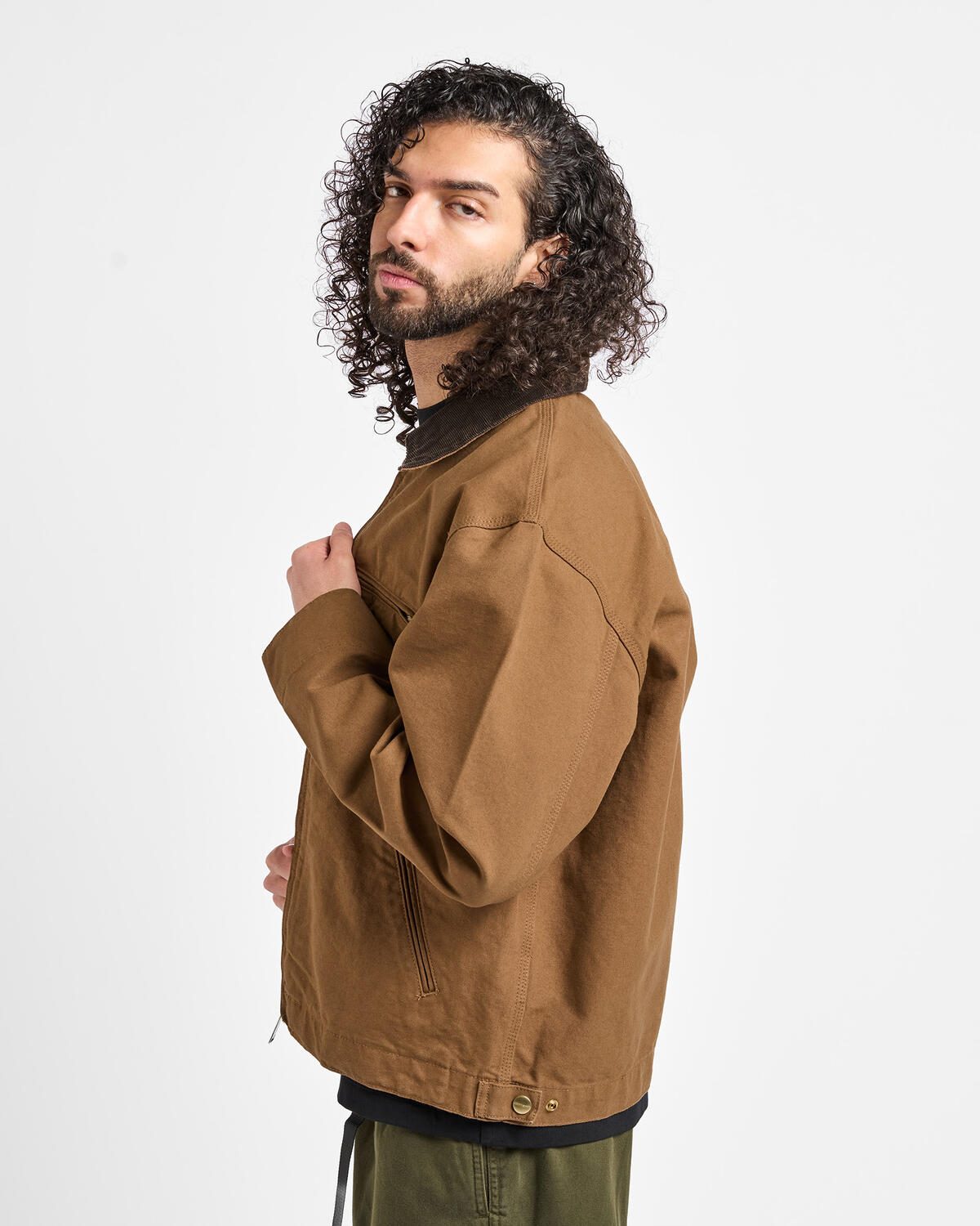 carhartt detroit jacket hamilton brown tobacco WIP (Winter) UNISEX Brown/ Rigid its lightweight material facilitates movement Carhartt Detroit Work In Progress