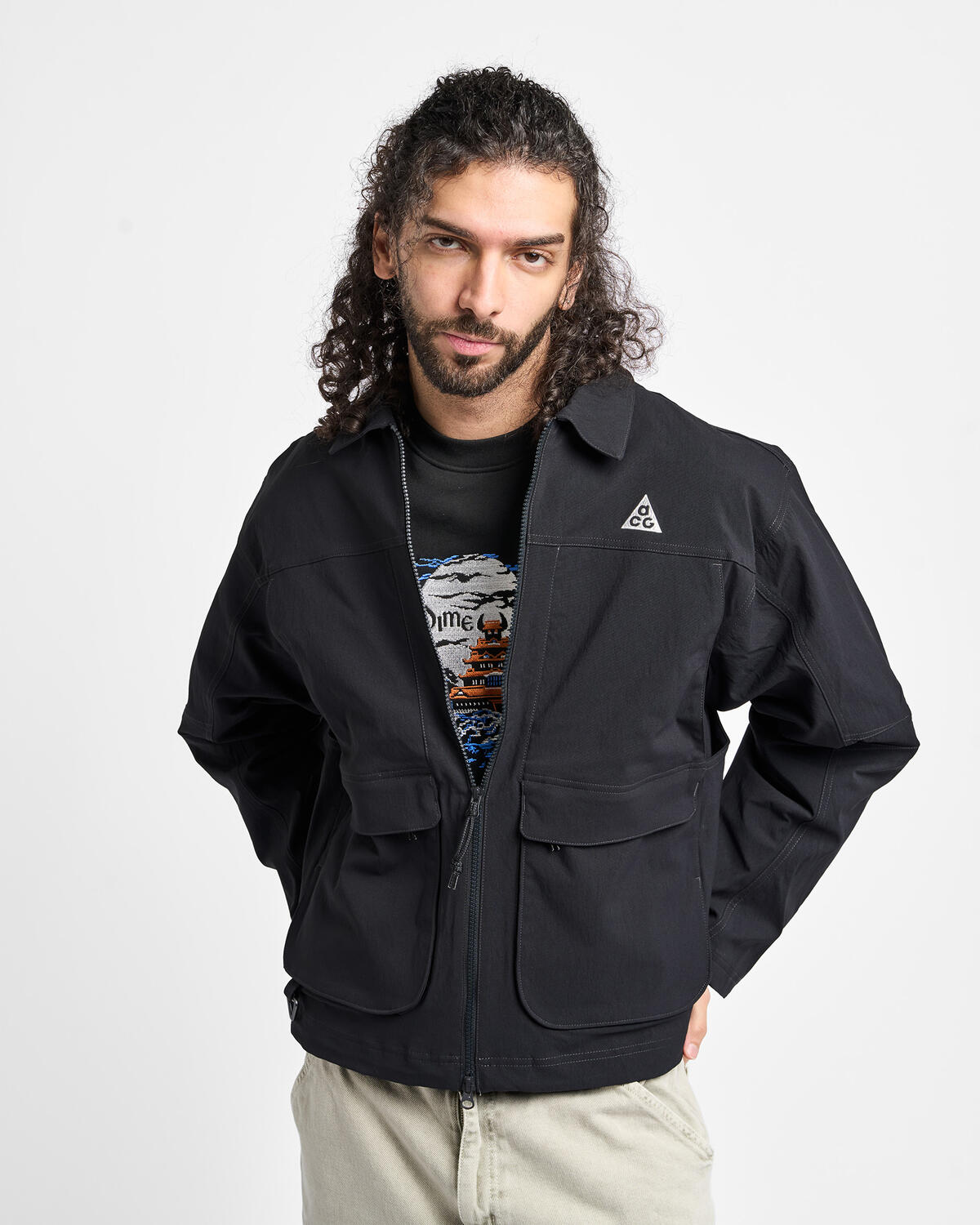 Nike ACG 'Smith Summit' Jacket Black - Image 10