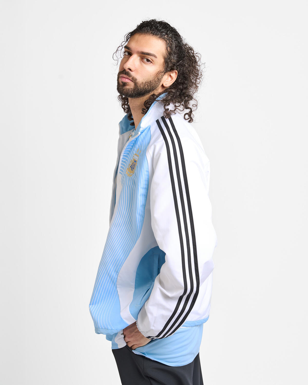 Adidas Argentina 2006 Home Track Top White - Image 16