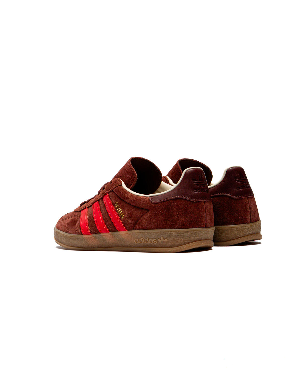 ADIDAS ORIGINALS - GAZELLE INDOOR BROWN/RED/GUM - Image 4