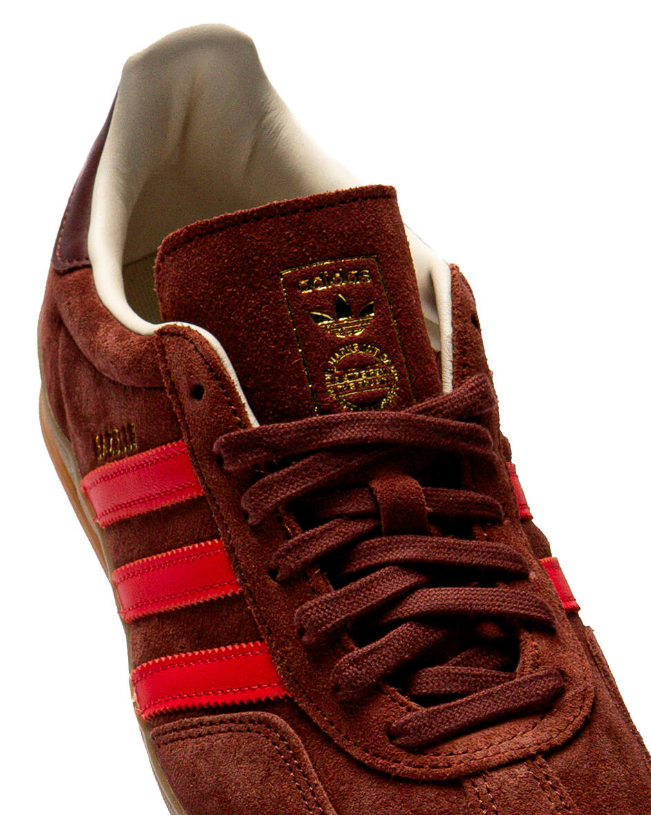 ADIDAS ORIGINALS - GAZELLE INDOOR BROWN/RED/GUM - Image 7
