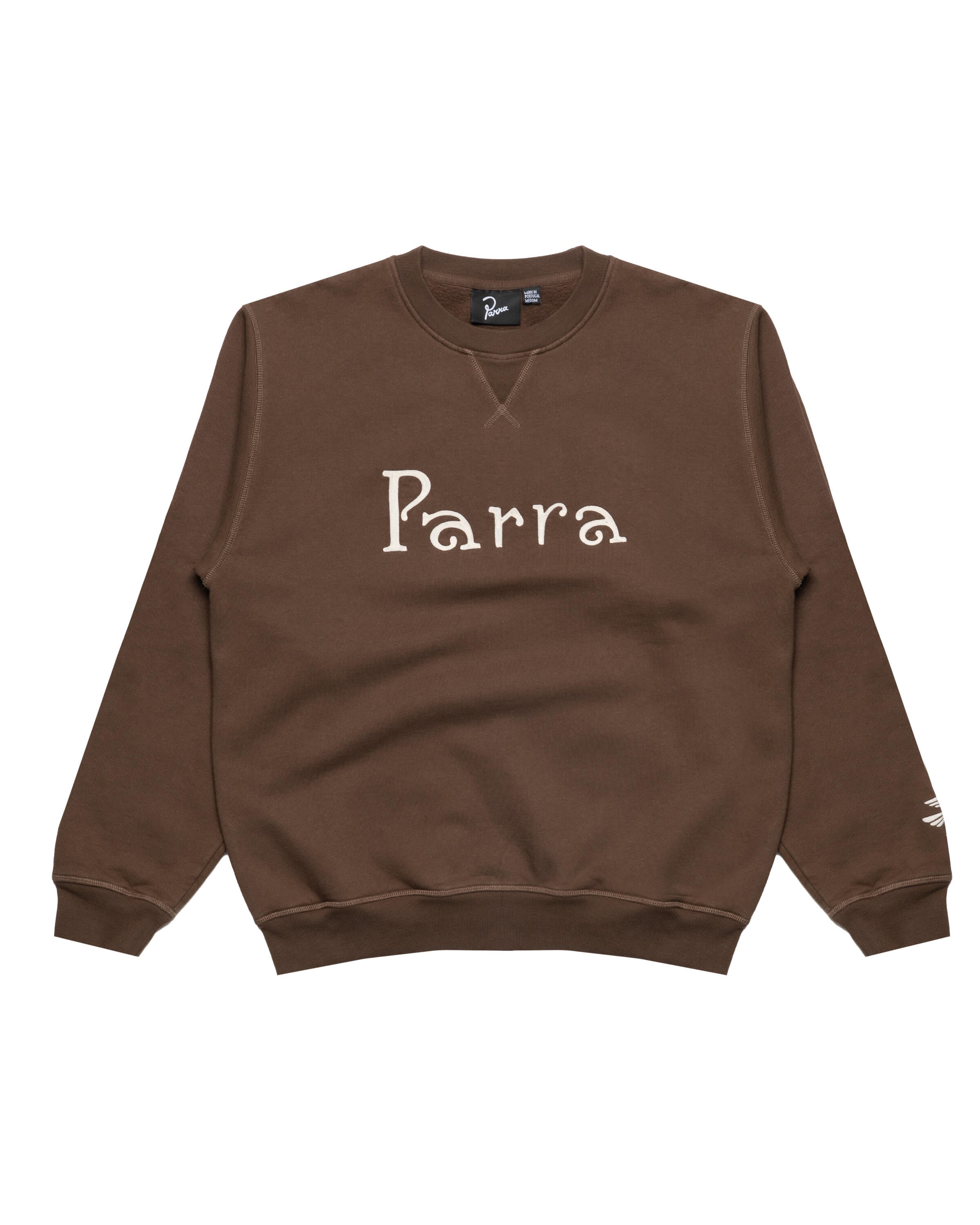 by Parra Weird trad logo crew neck sweatshirt