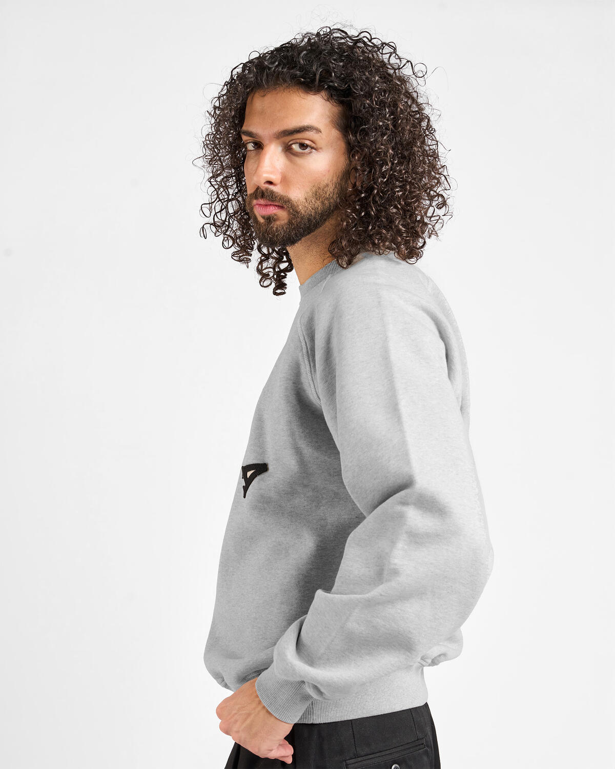 by Parra Drunk Parent Crew Neck Sweatshirt - Heather Grey - Image 8