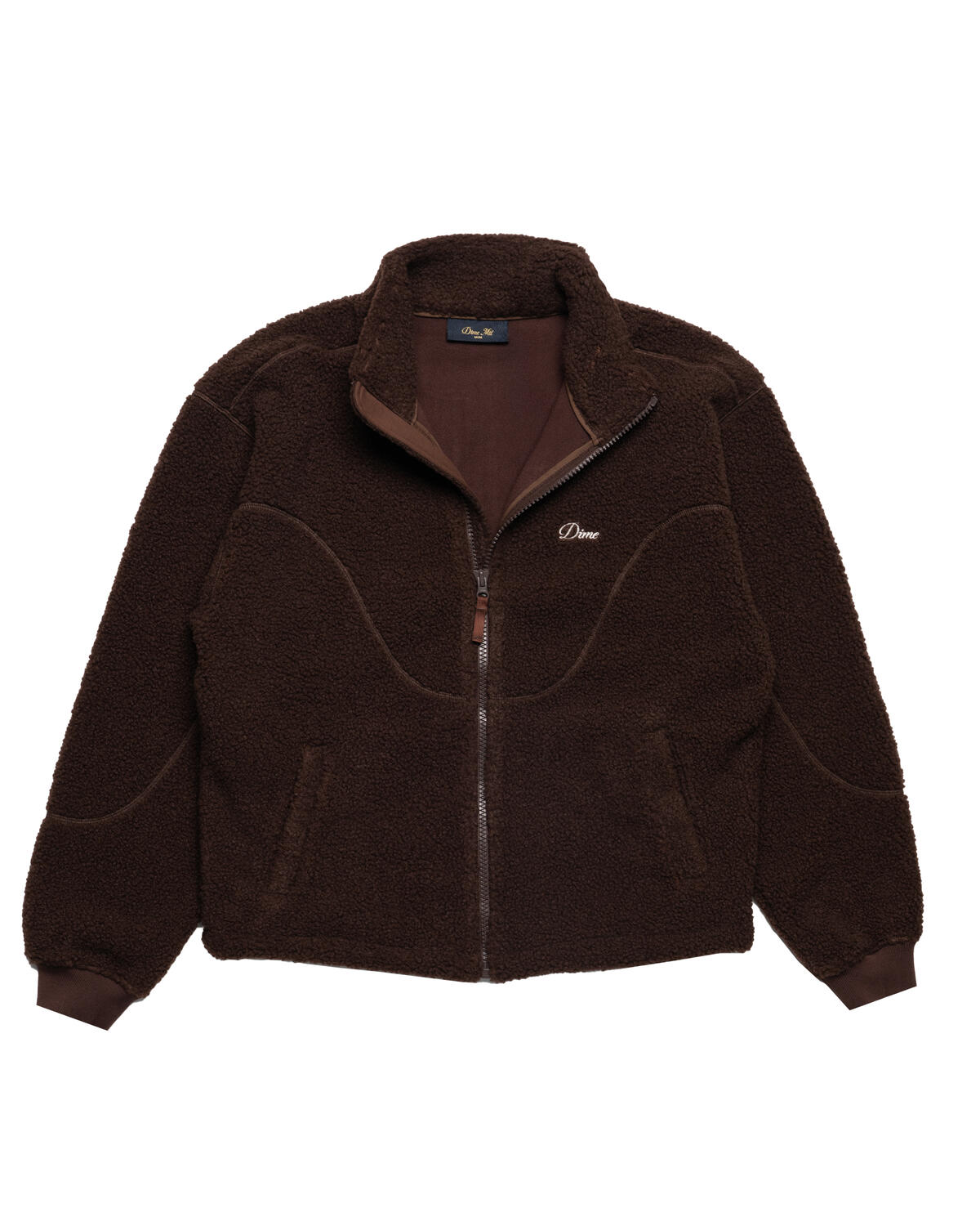 Dime Polar Fleece Sherpa Zip