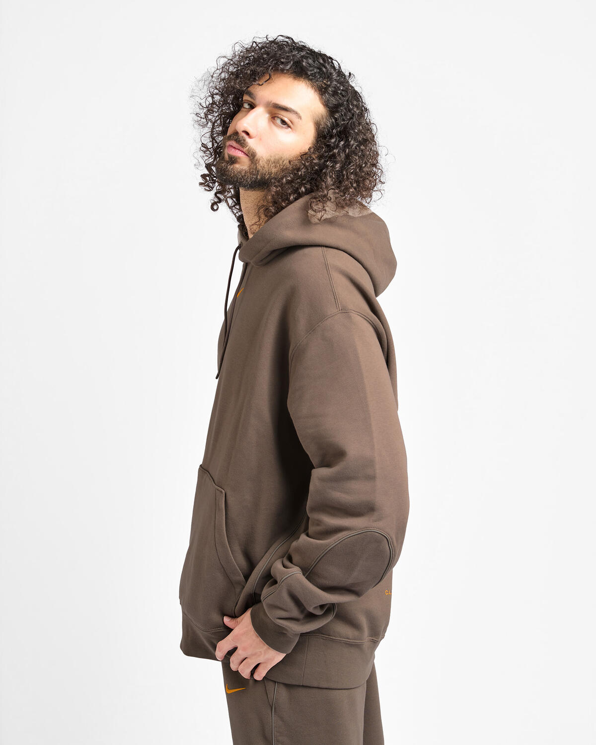 NOCTA Fleece CS Hoodie 2 Olive Grey - Image 21