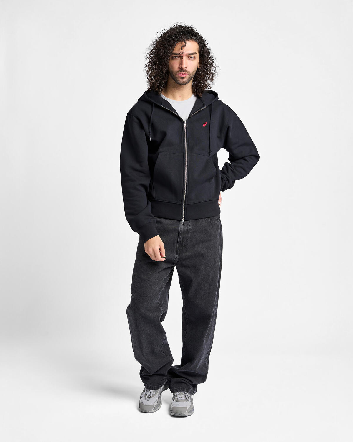 Gramicci One Point Zip Hooded Sweatshirt - Image 3