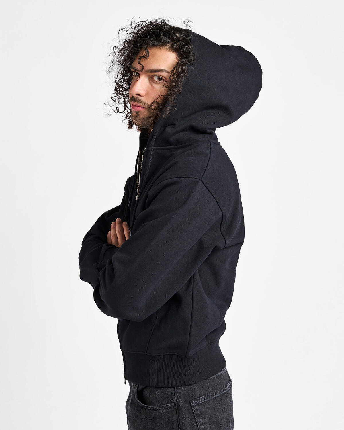Gramicci One Point Zip Hooded Sweatshirt - Image 5