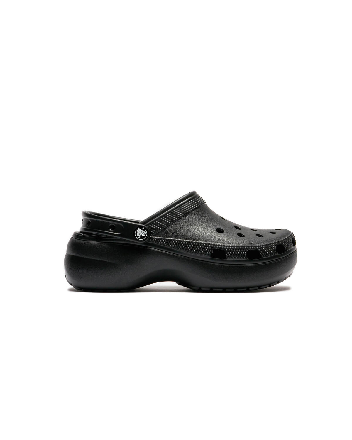 Crocs Classic Platform Clog Womens Sandals Black - Image 7