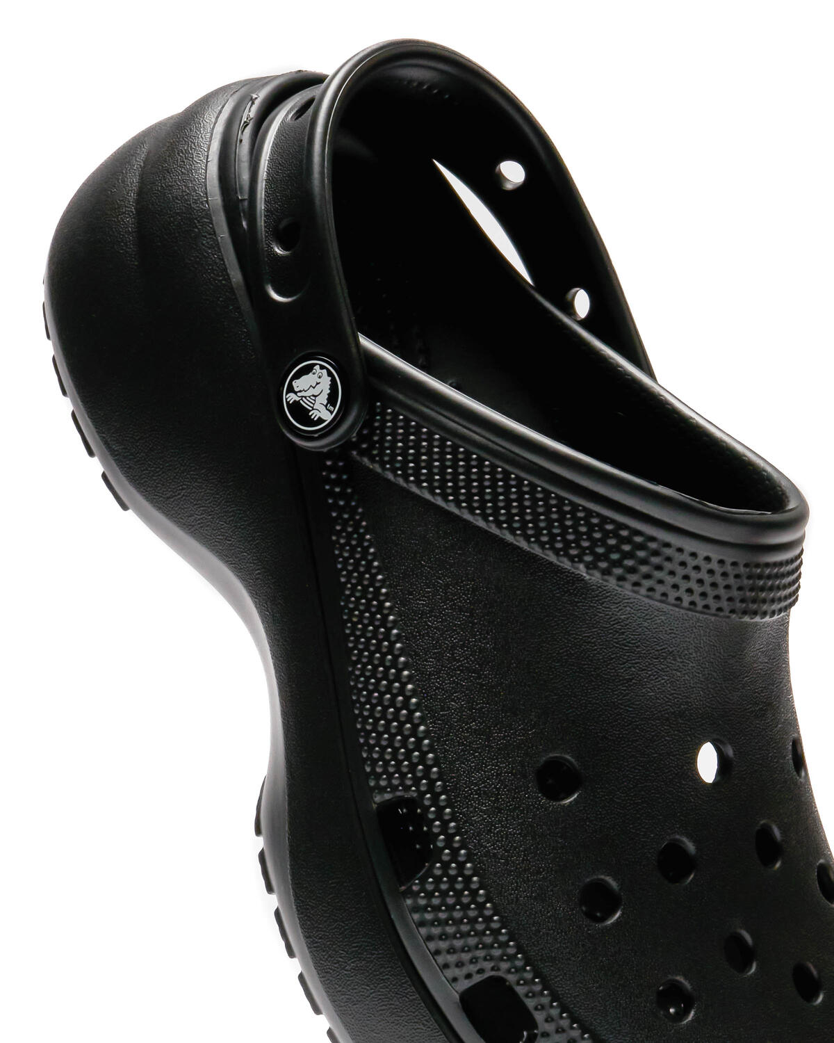 Crocs Classic Platform Clog Womens Sandals Black - Image 12