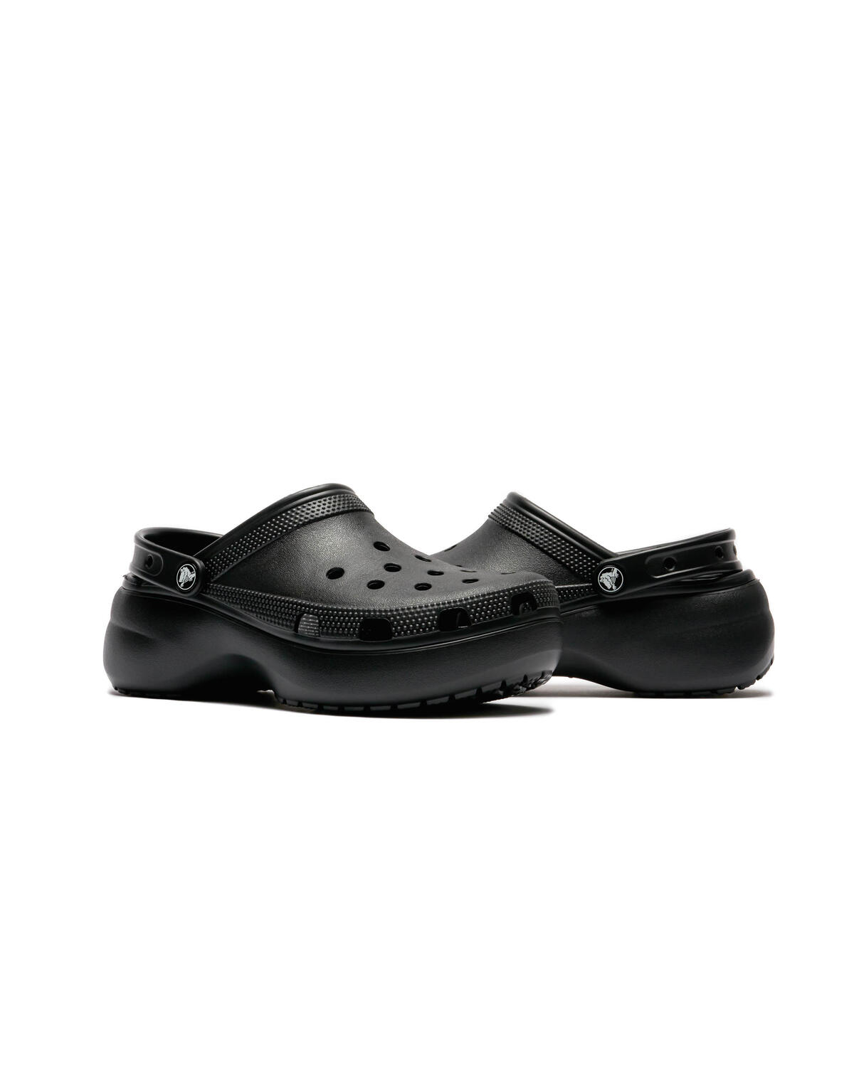 Crocs Classic Platform Clog Womens Sandals Black - Image 10