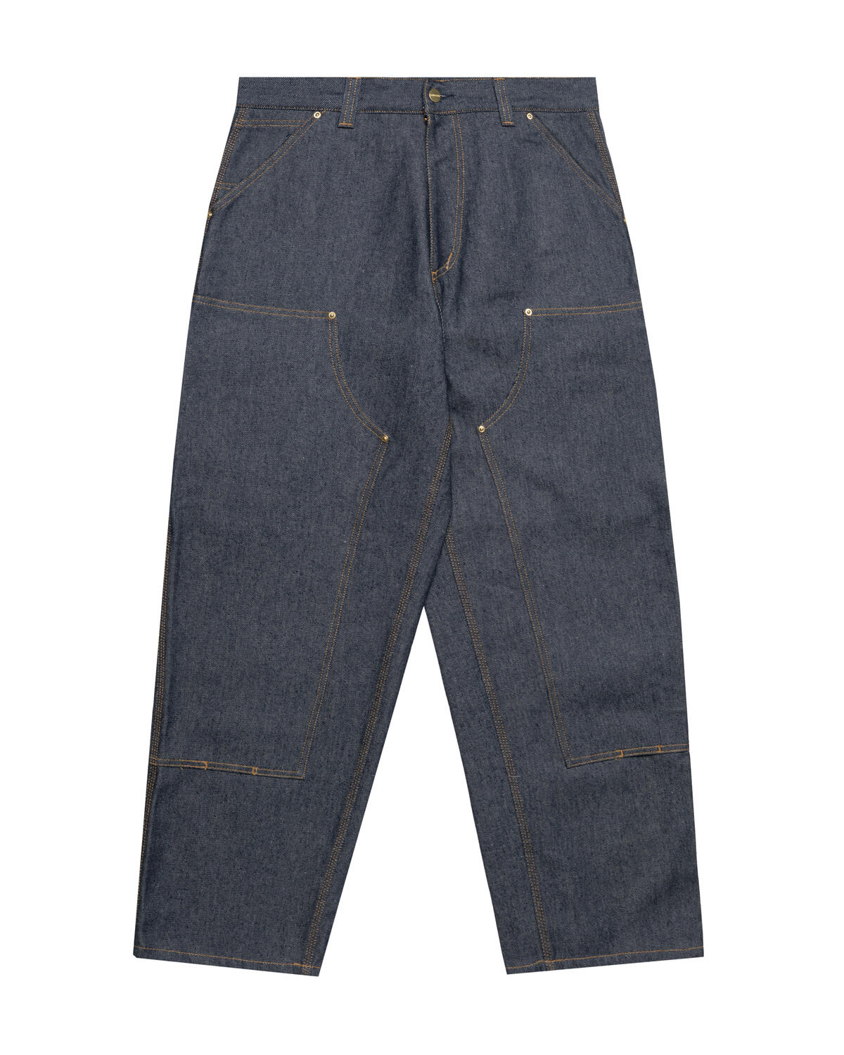 Carhartt WIP OG Double Knee Pant Black Grind Wash - Image 17