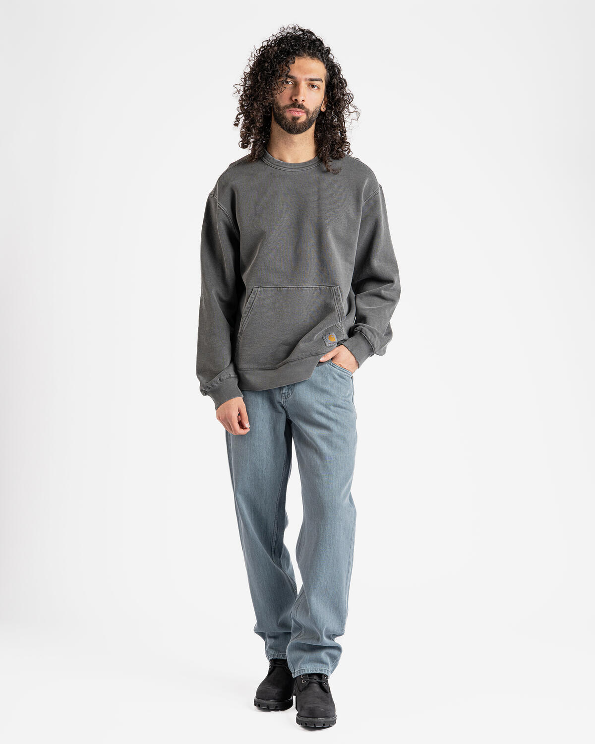 Carhartt WIP Torion Sweat (Black) - Image 16