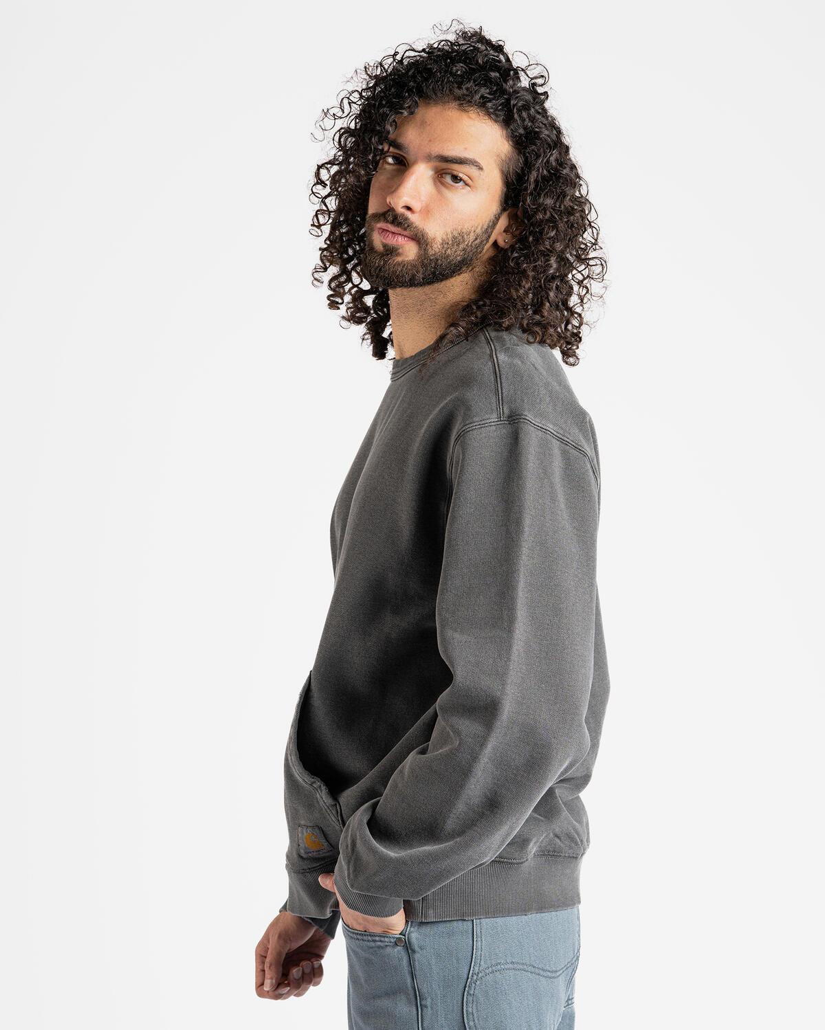 Carhartt WIP Torion Sweat (Black) - Image 18
