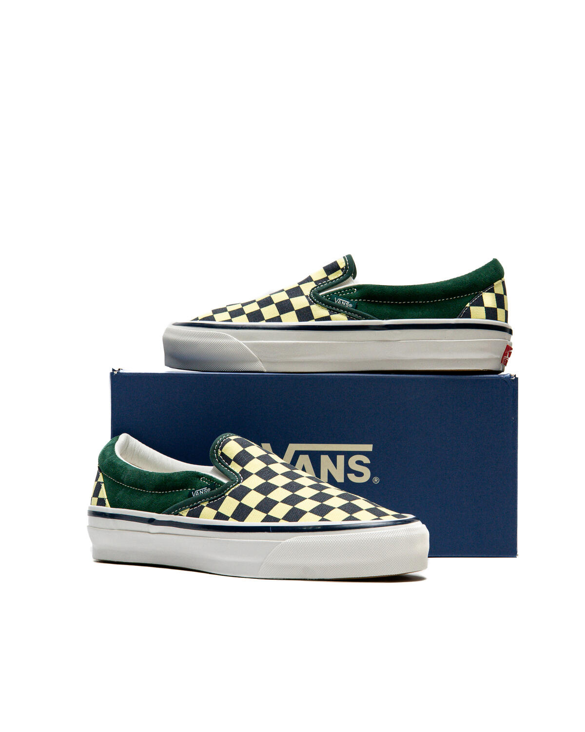 Vans Classic Slip-On Green / White - Image 6