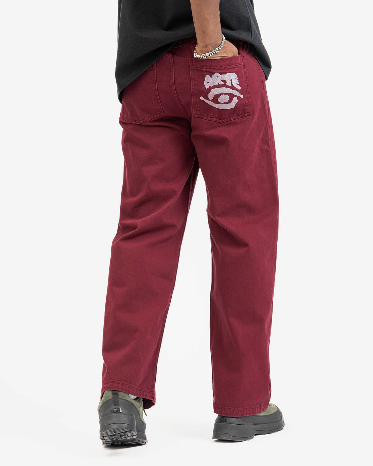 Arte Antwerp Back Pocket Graphic Pants - Image 5