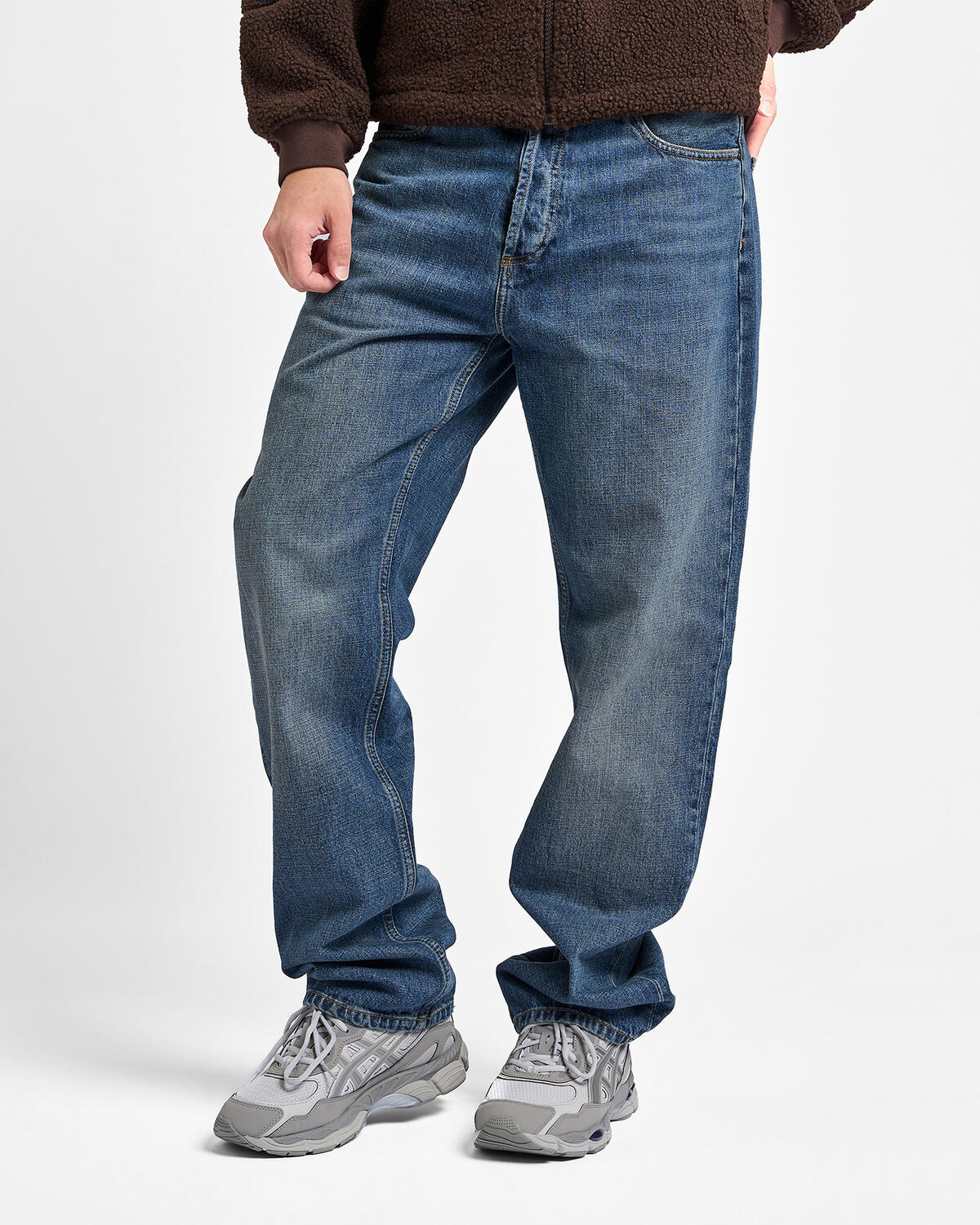 Carhartt Wip Marlow Pant Mid Washed Blue - Image 4