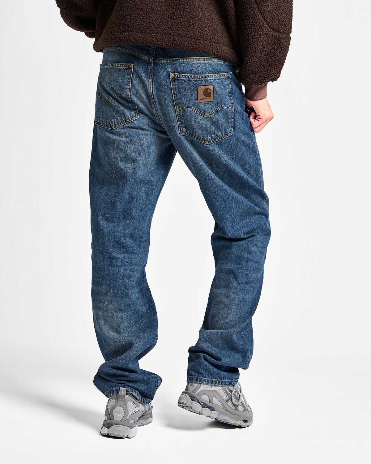 Carhartt Wip Marlow Pant Mid Washed Blue - Image 6