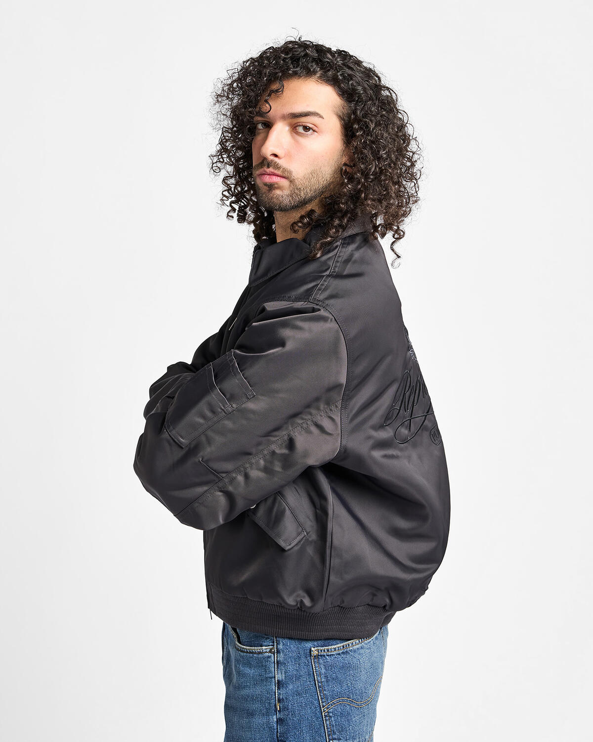 Puma x REPRESENT Bomber - Flat Dark Gray - Image 12