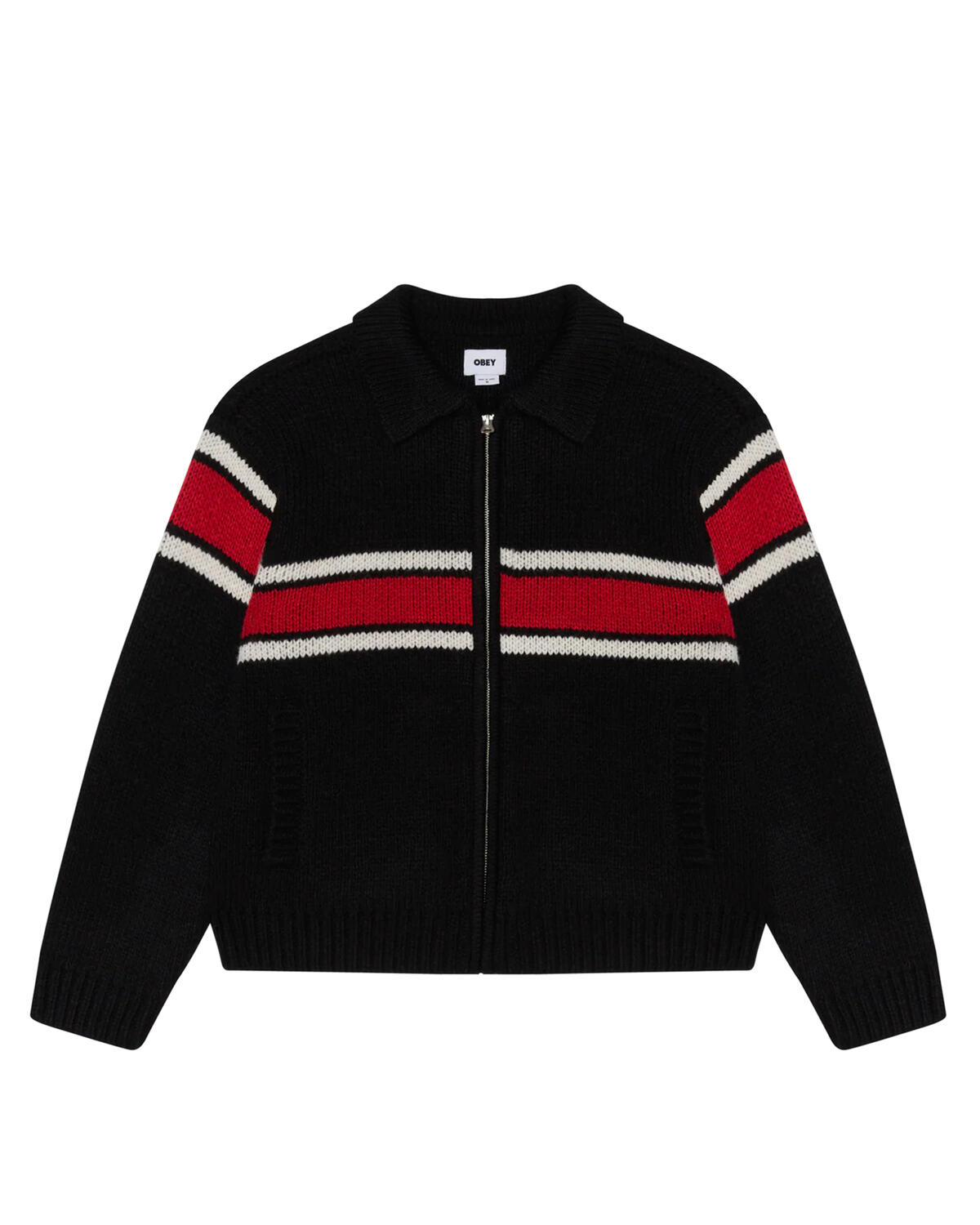 Obey Bernard Zip Up Sweater (Women's)