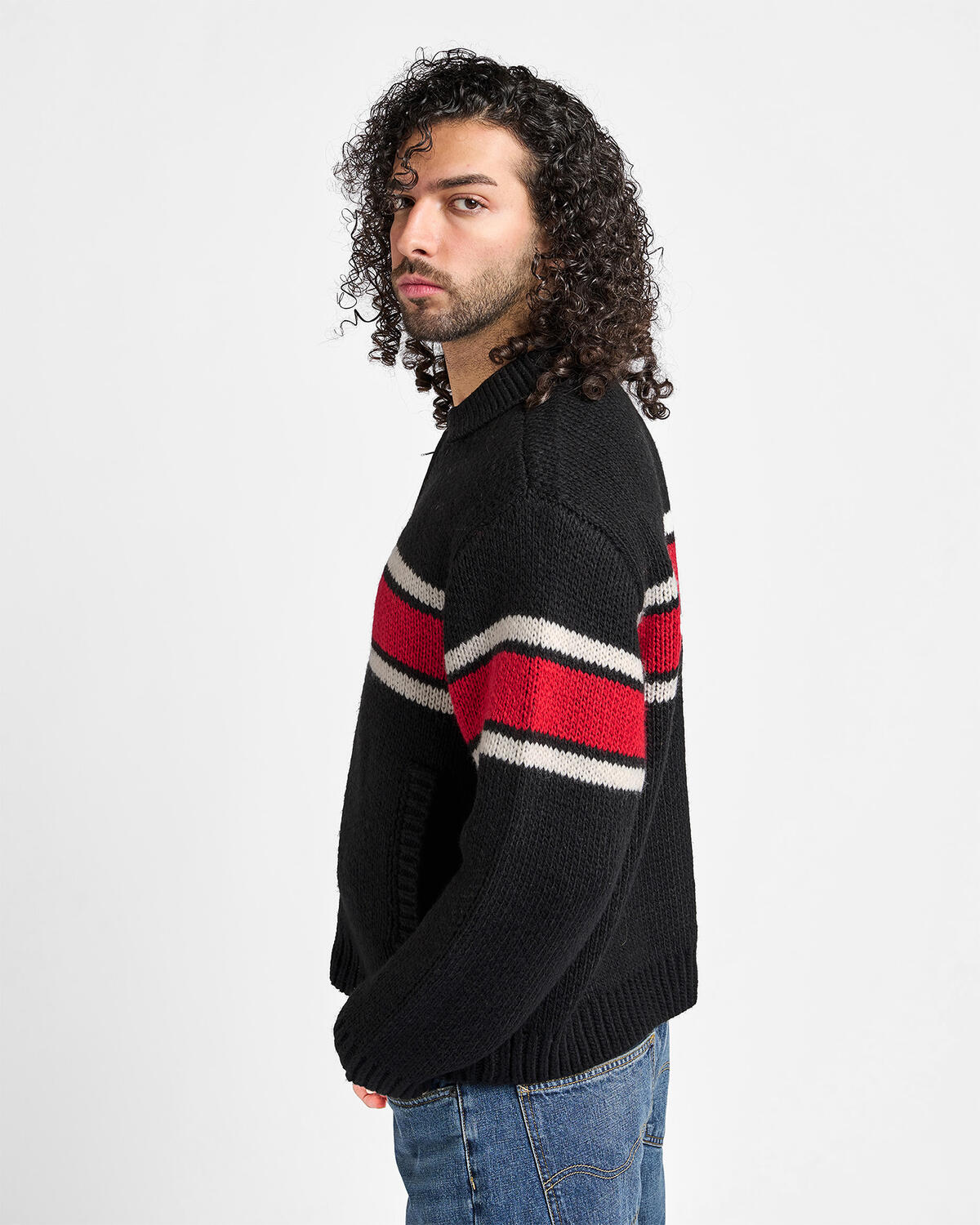 Obey Bernard Zip Up Sweater - Image 5