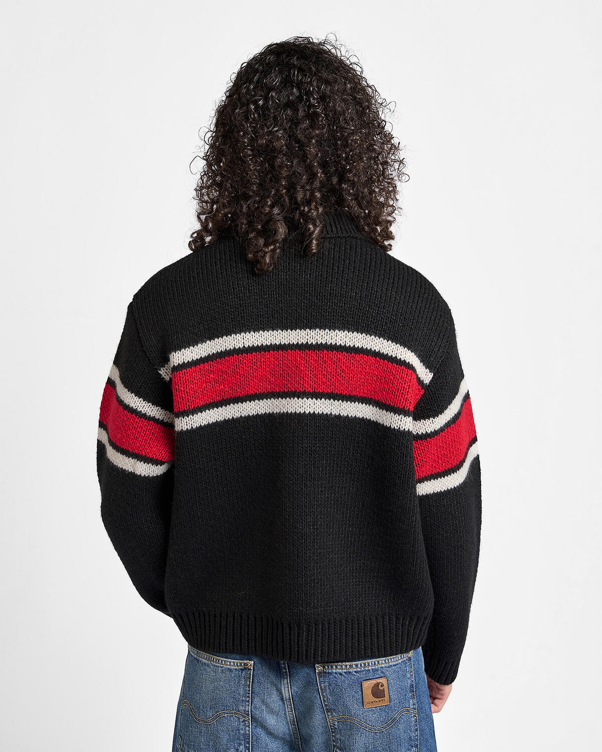 Obey Bernard Zip Up Sweater - Image 6