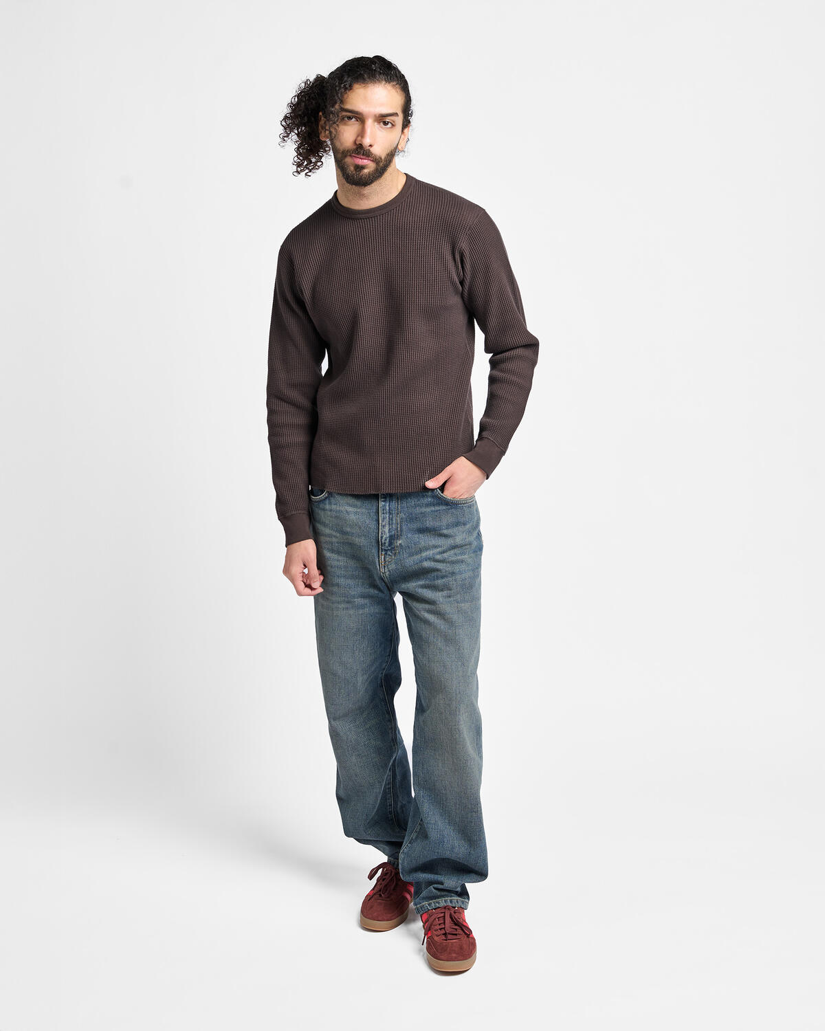 Carhartt WIP Brandon Pant - Worn Used Wash (Blue) - Image 12