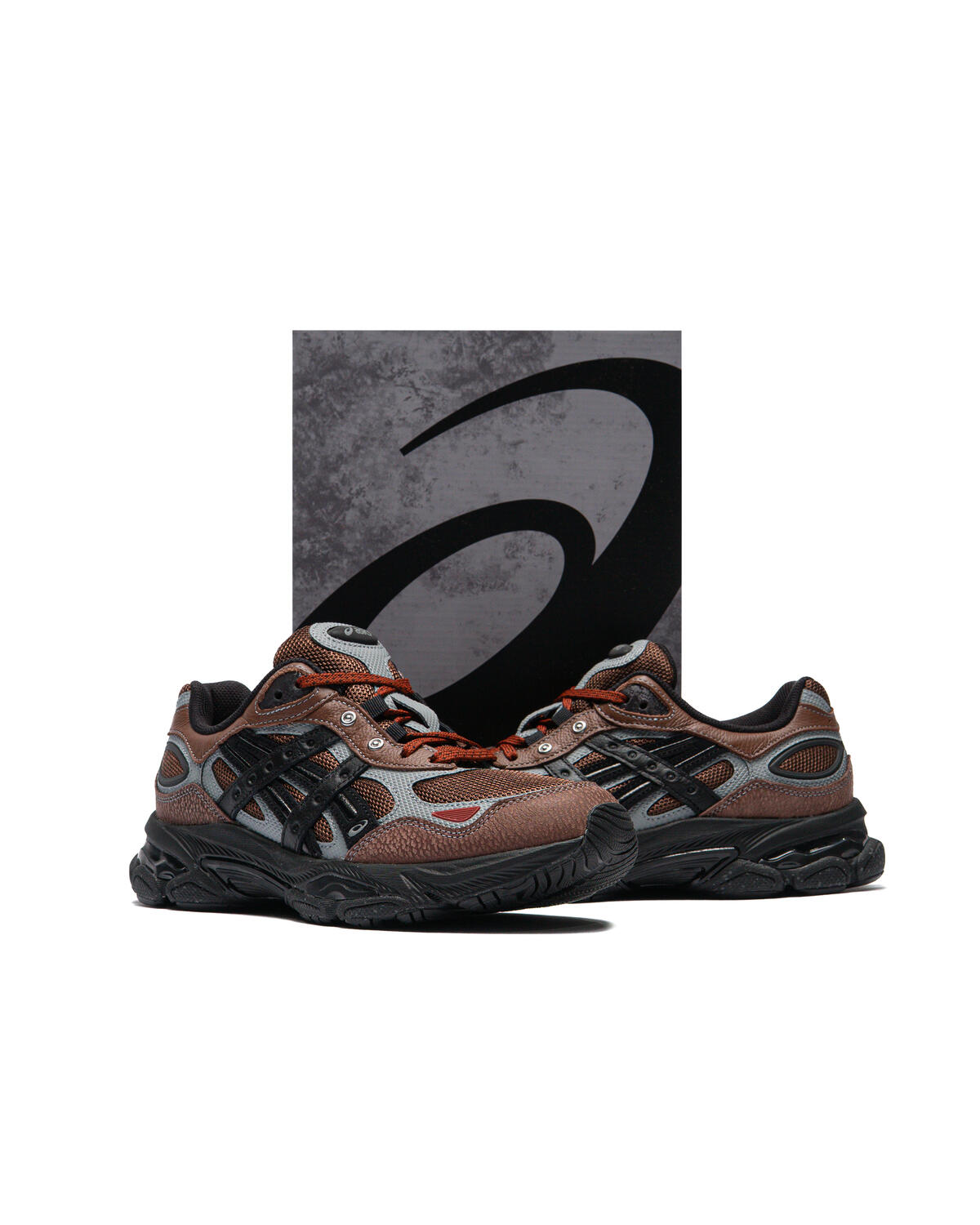 Asics x HAL Studios Gel-NYC 2.0 SSHS in 'Mahogany / Black' - Image 70