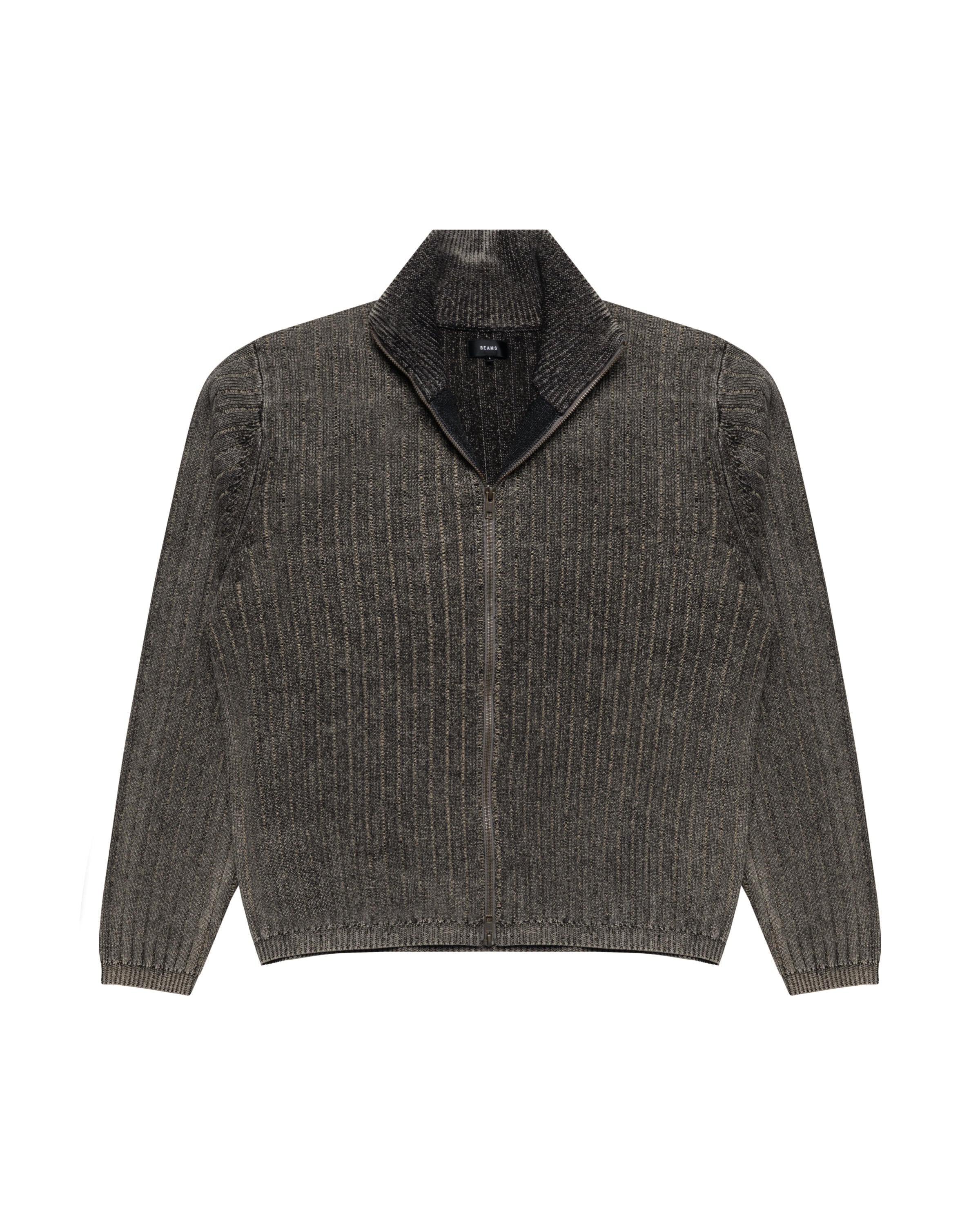 BEAMS FADE STAND FULL ZIP