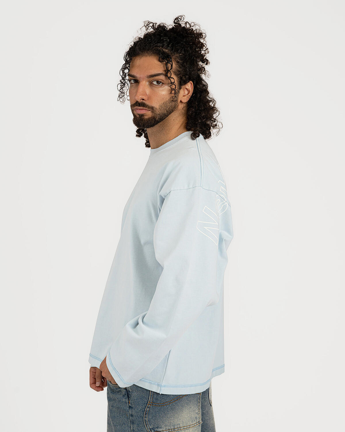 New Amsterdam Surf Association Logo Line Longsleeve - Image 5