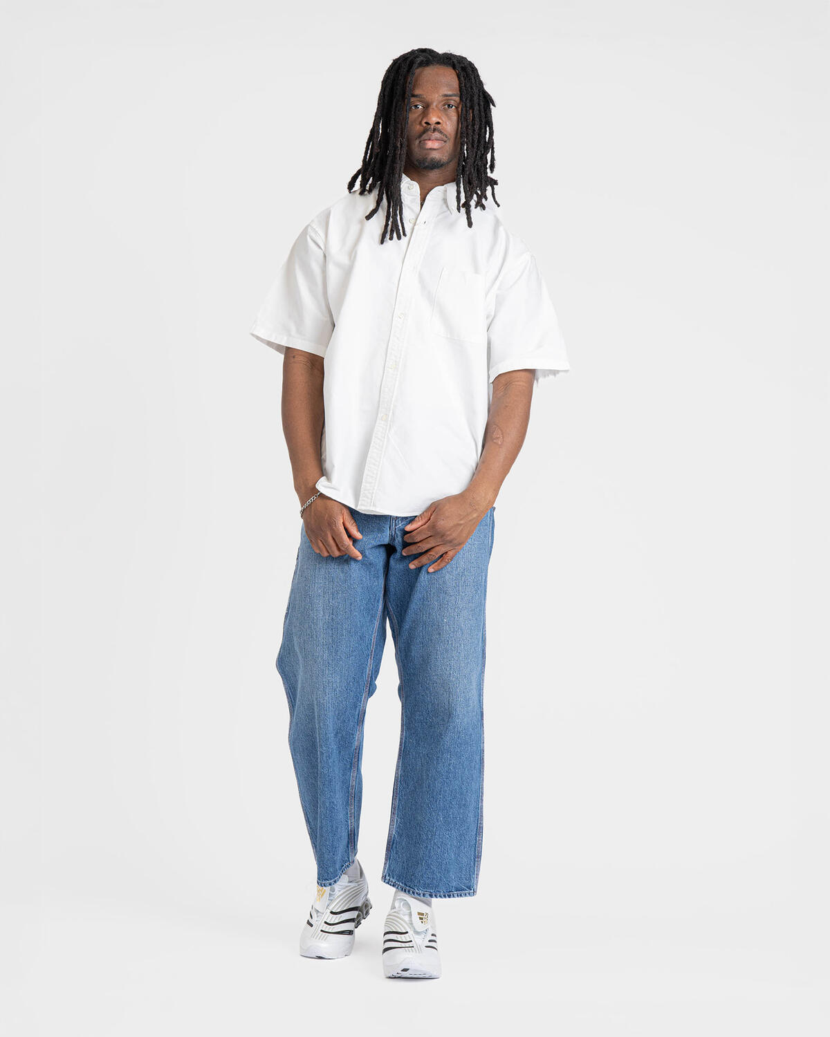 Beams Easy Bd Half Sleeve Shirt - Image 3
