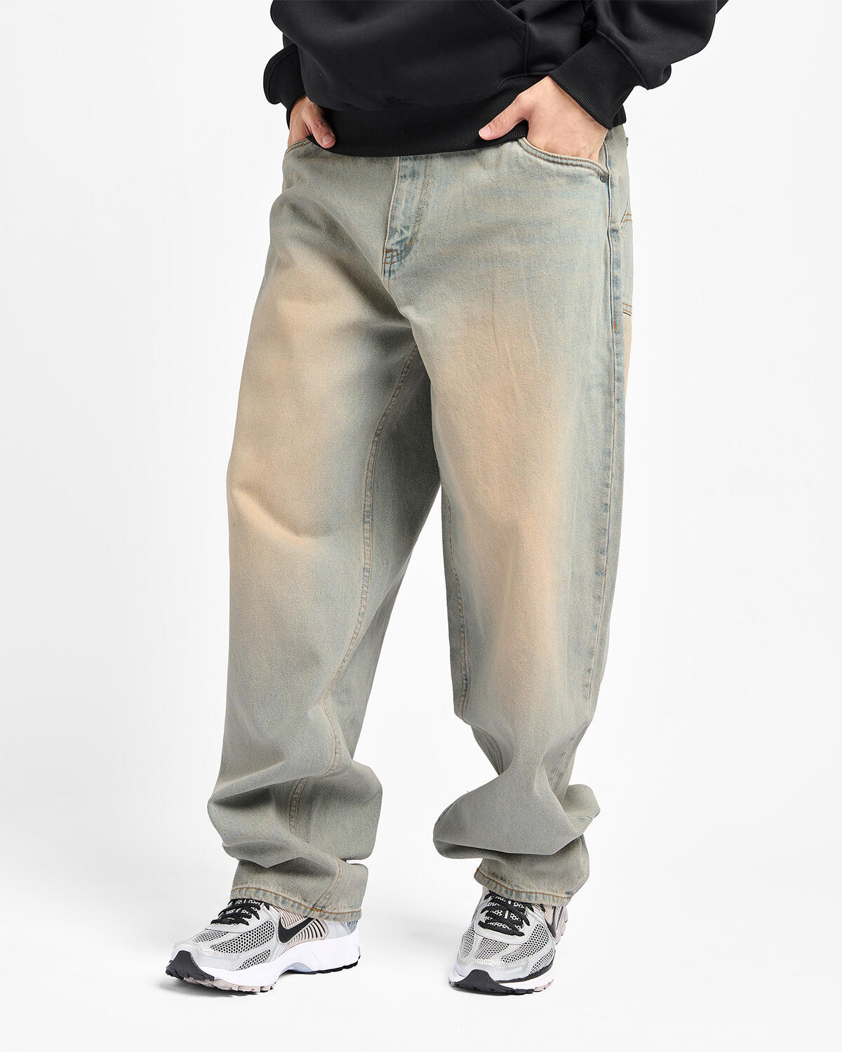 Dime Baggy Denim Pants - Image 4