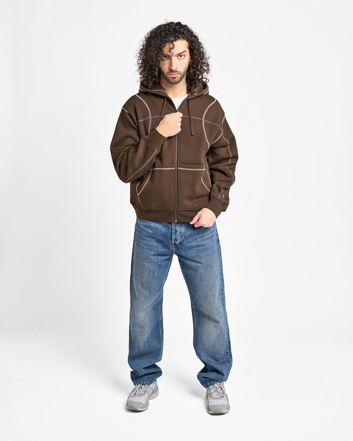 Dime Court Zip Hoodie - Image 3