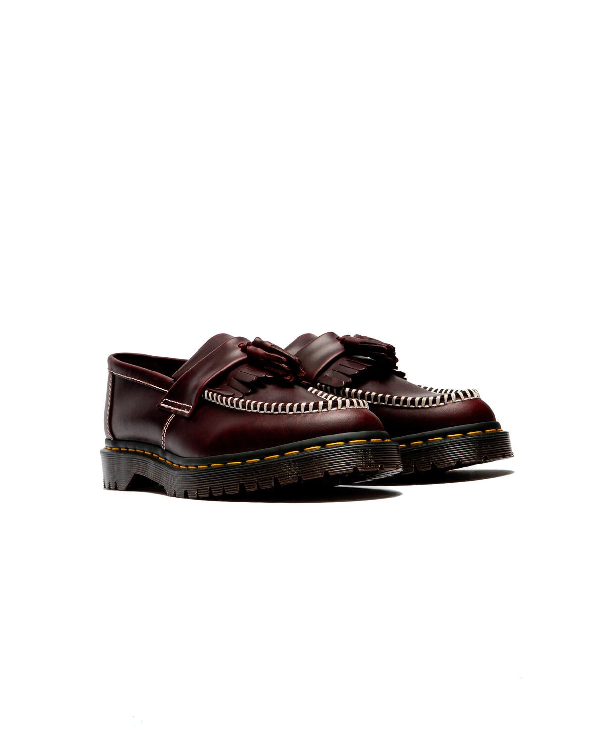 Dr. Martens Adrian Tassel Orleans Leather Loafers 'Cherry Red' (Women's) — foto 2