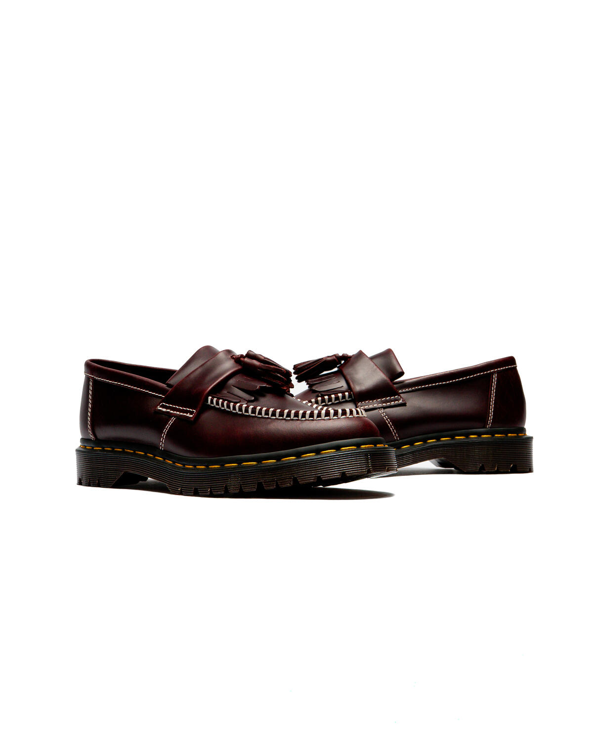 Dr. Martens Adrian Tassel Orleans Leather Loafers 'Cherry Red' (Women's) — foto 4