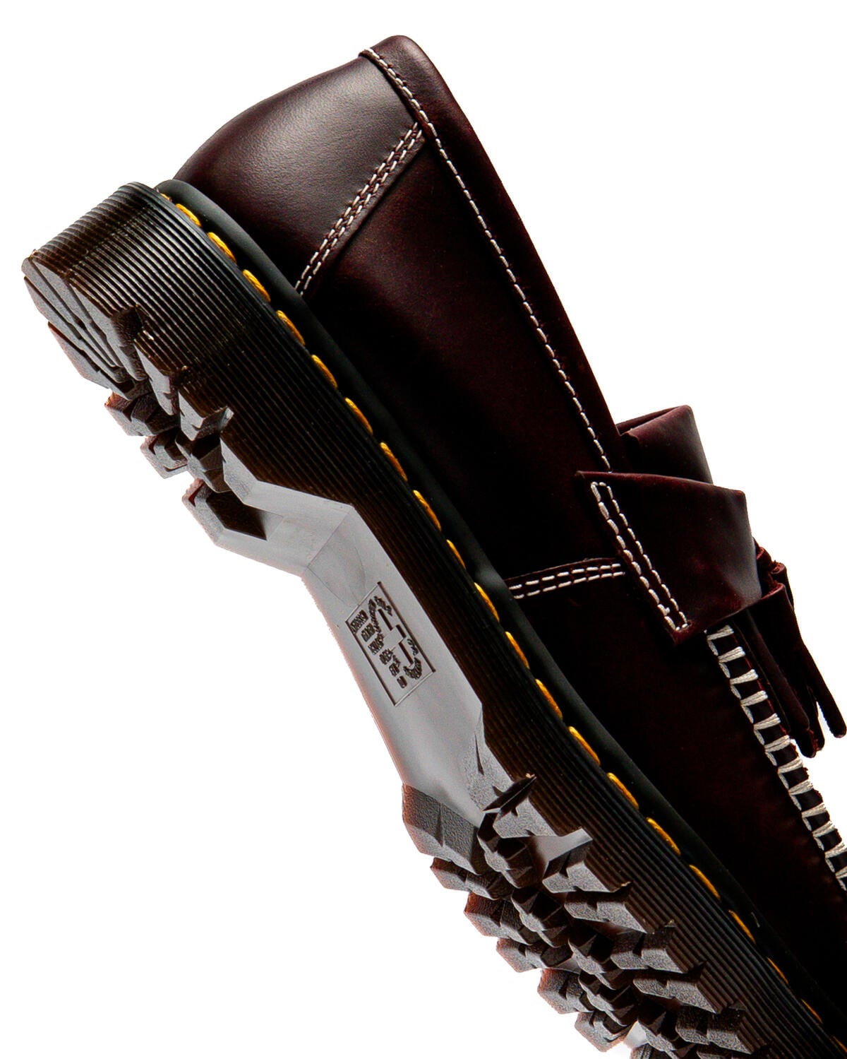 Dr. Martens Adrian Tassel Orleans Leather Loafers 'Cherry Red' (Women's) — foto 6